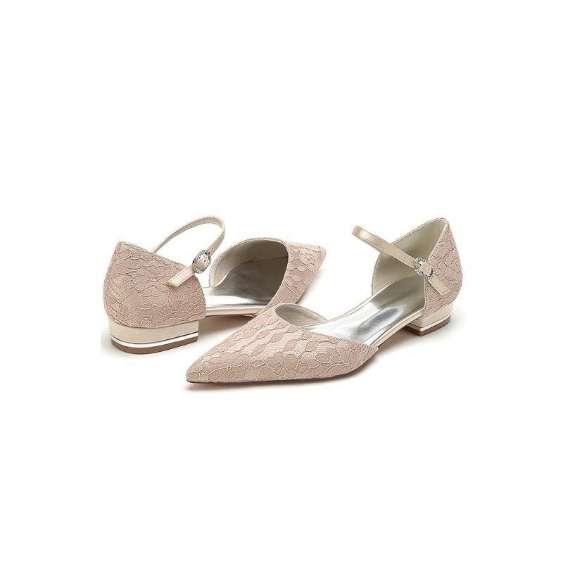 High Heels with Intricate Lace Detailing