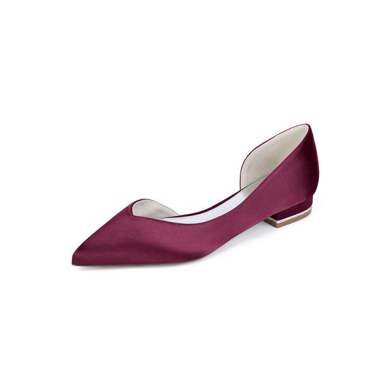 Flat Shoes with a Sleek Design