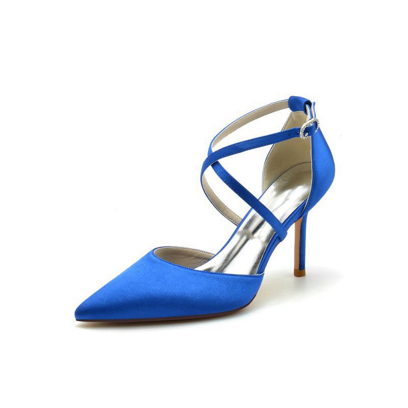 High Heels with Metallic Accents