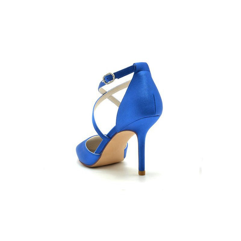 High Heels with Metallic Accents