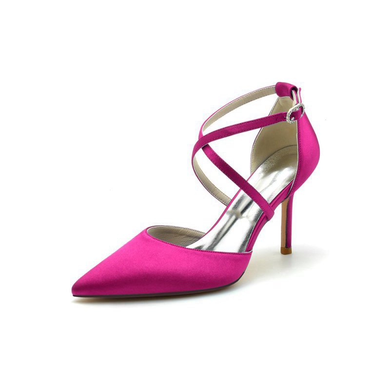 High Heels with Metallic Accents