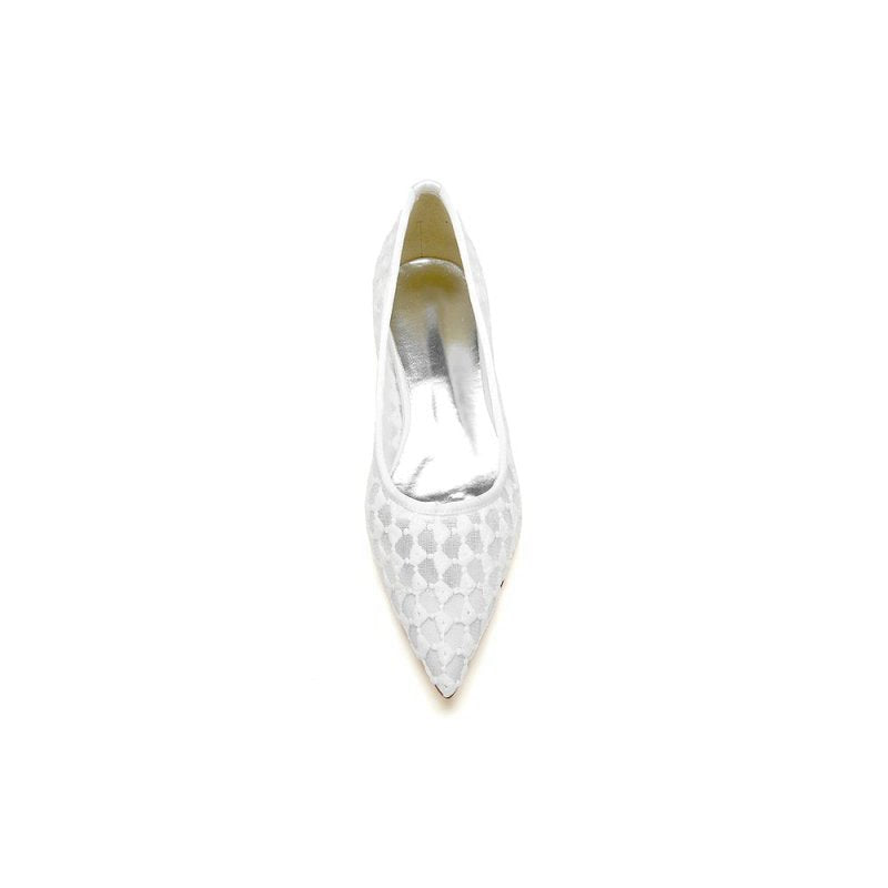 Pointed Toe Wedding Flats