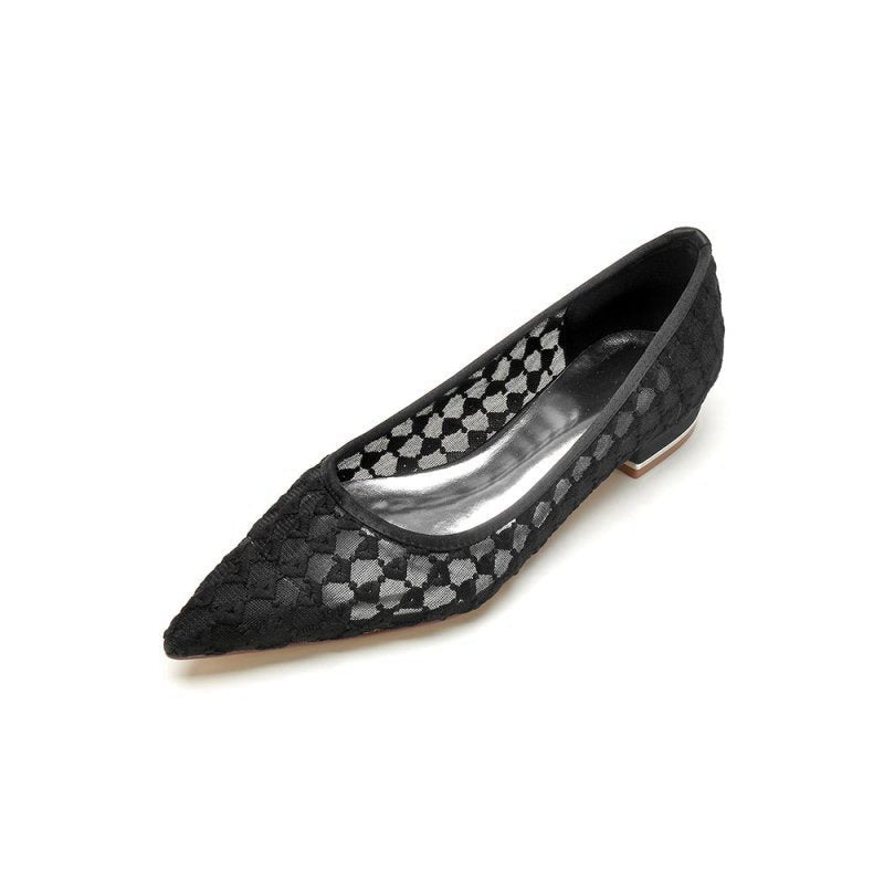 Pointed Toe Wedding Flats