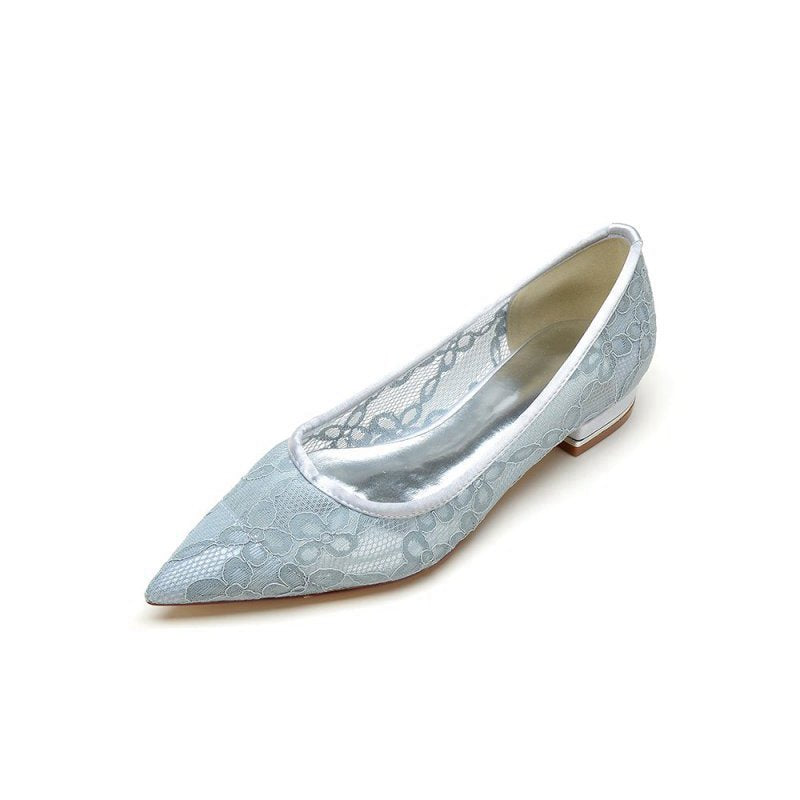 Pointed Toe Wedding Flats