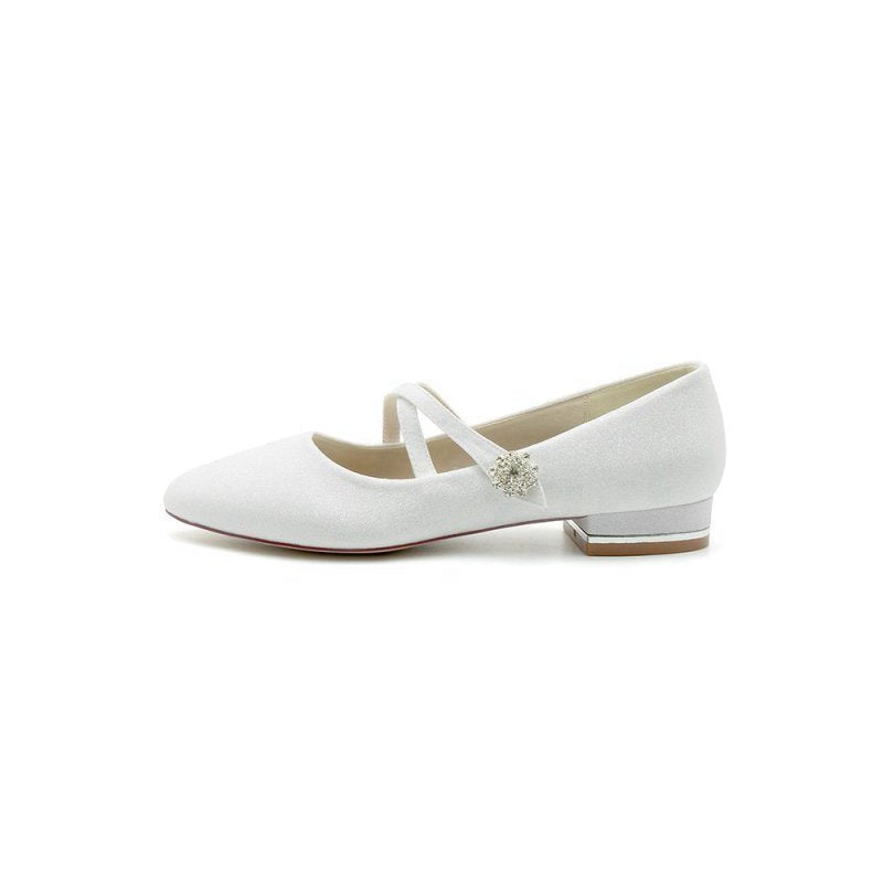 Pointed Toe Wedding Flats