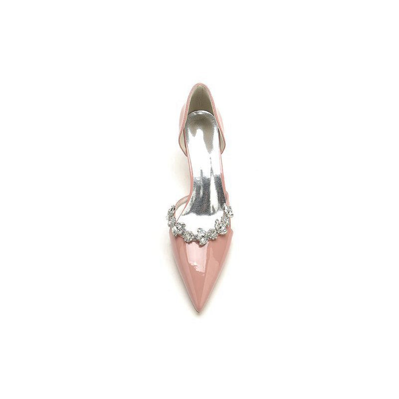 Glitter Crystal Rhinestone Wedding Shoes