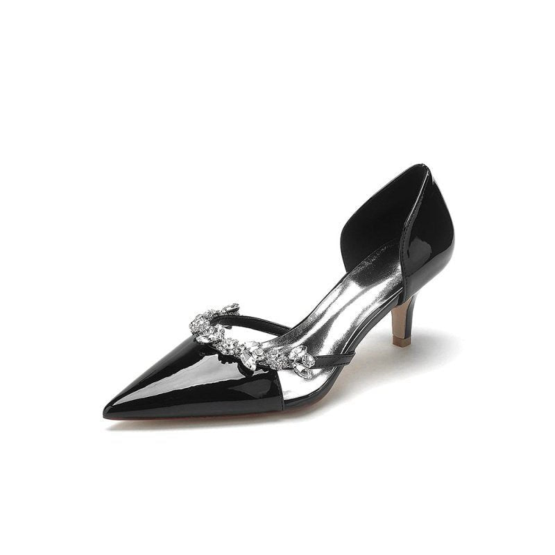Glitter Crystal Rhinestone Wedding Shoes