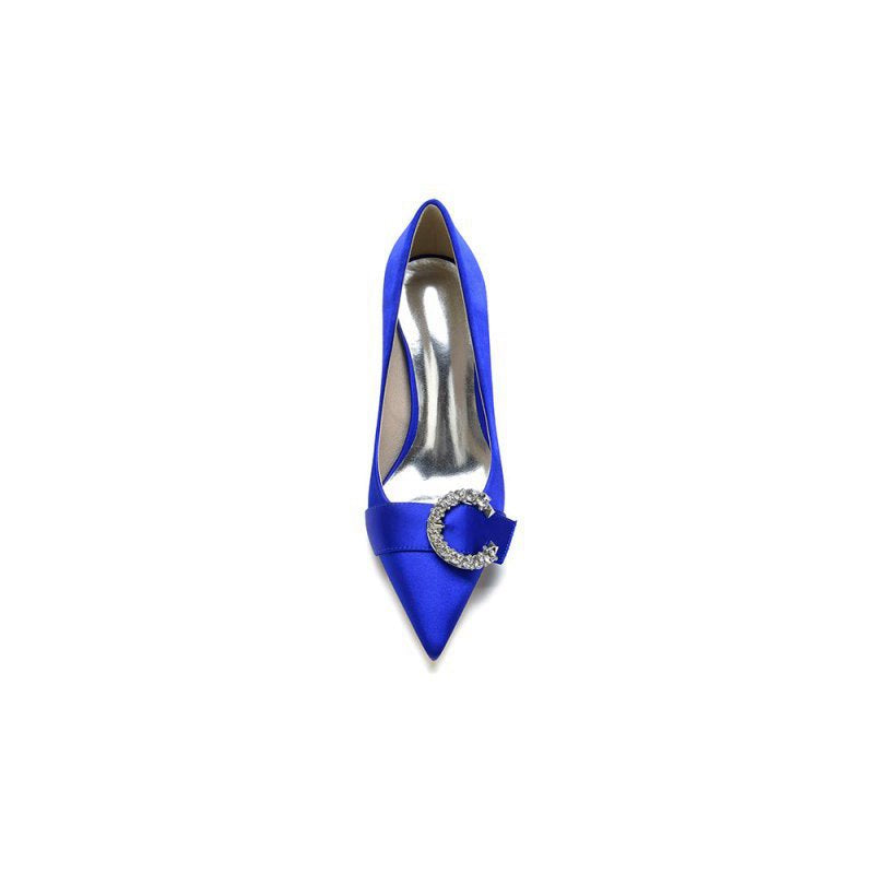 Crystal Cocktail Pointed Toe High Heels