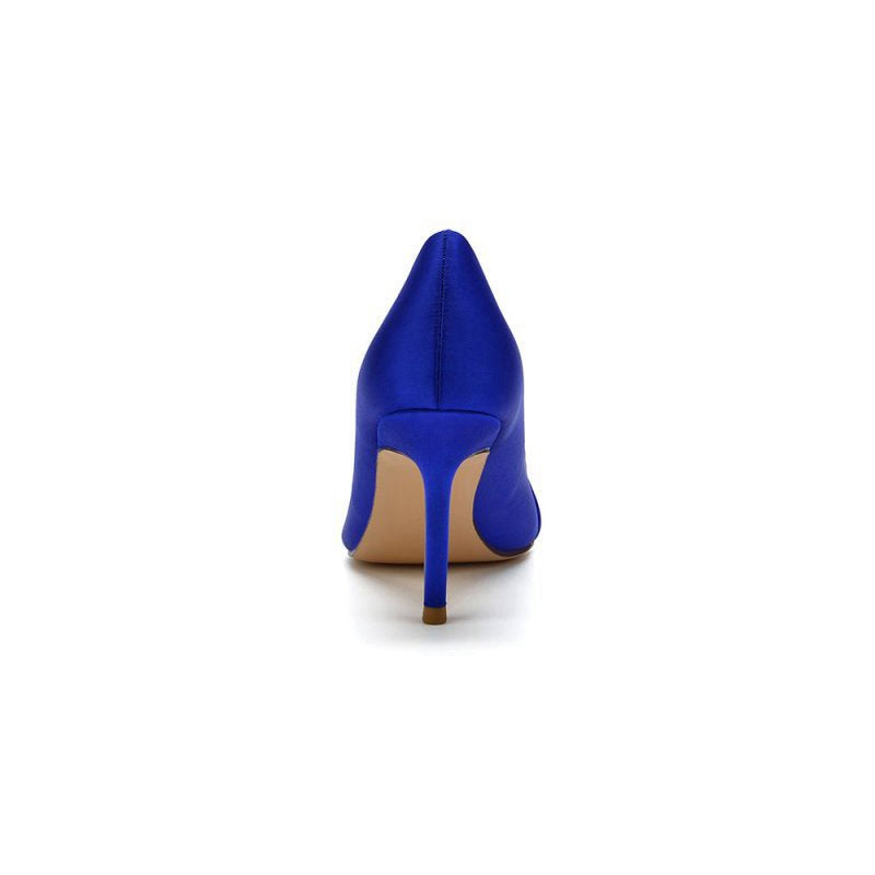 Cocktail Pointed Toe Crystal High Heels