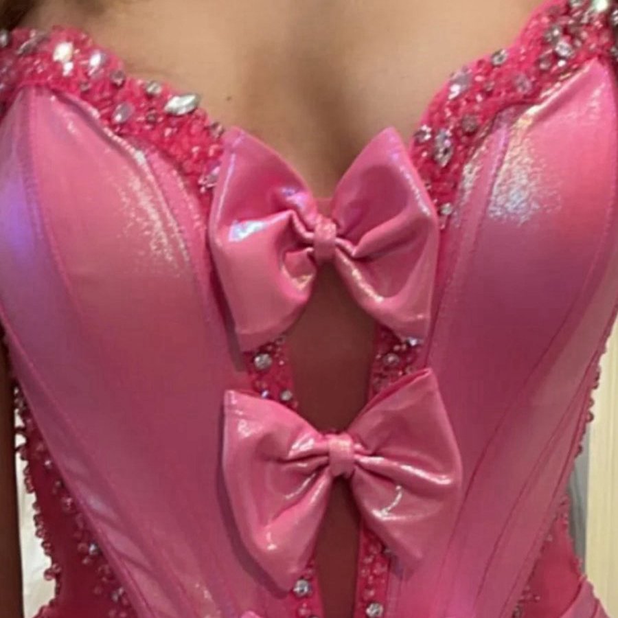 Sweetheart Mermaid Prom Dresses with Bowknot