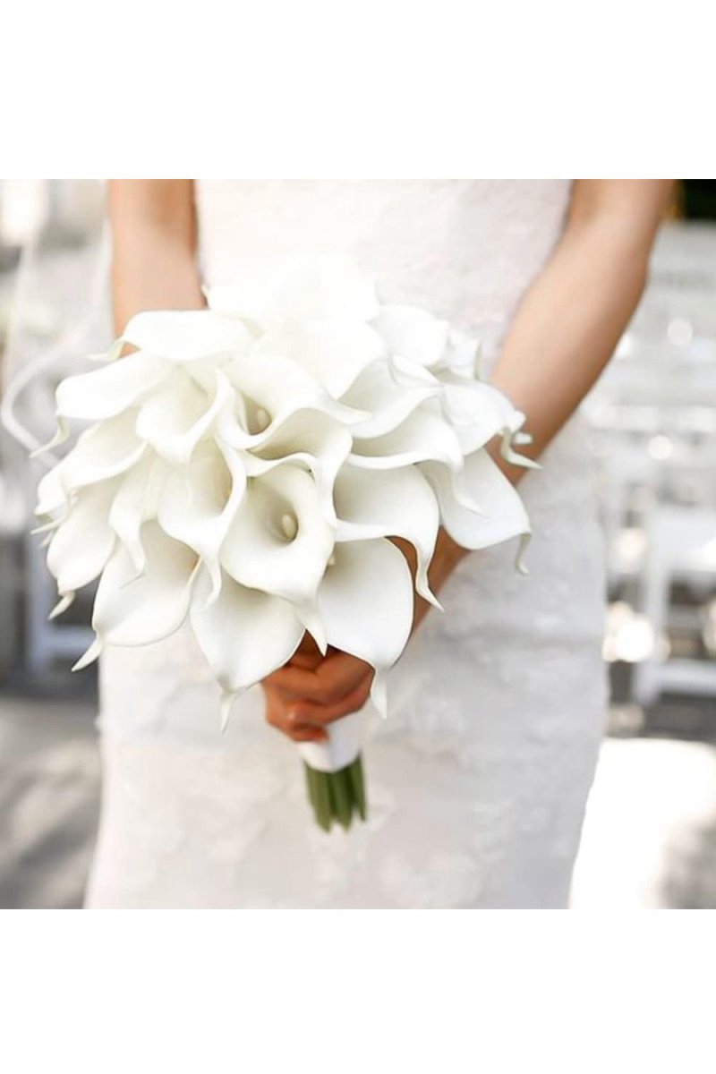 Artificial Calla Lilies Bridesmaid Bouquets