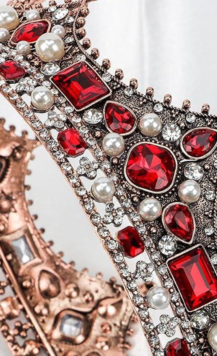 Crystal Vintage Baroque Crown