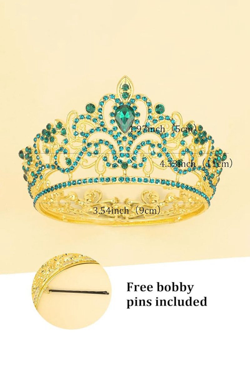 Small Crown Tiara for Flower Bouquets