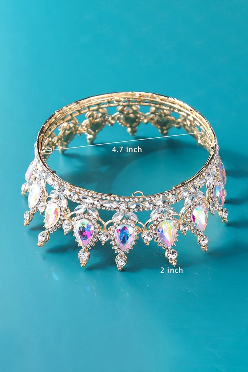 Queen Rhinestone Party Crowns