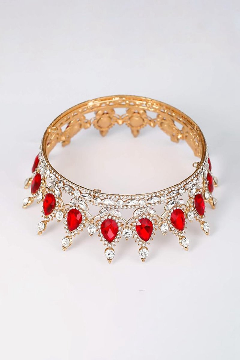 Queen Rhinestone Party Crowns