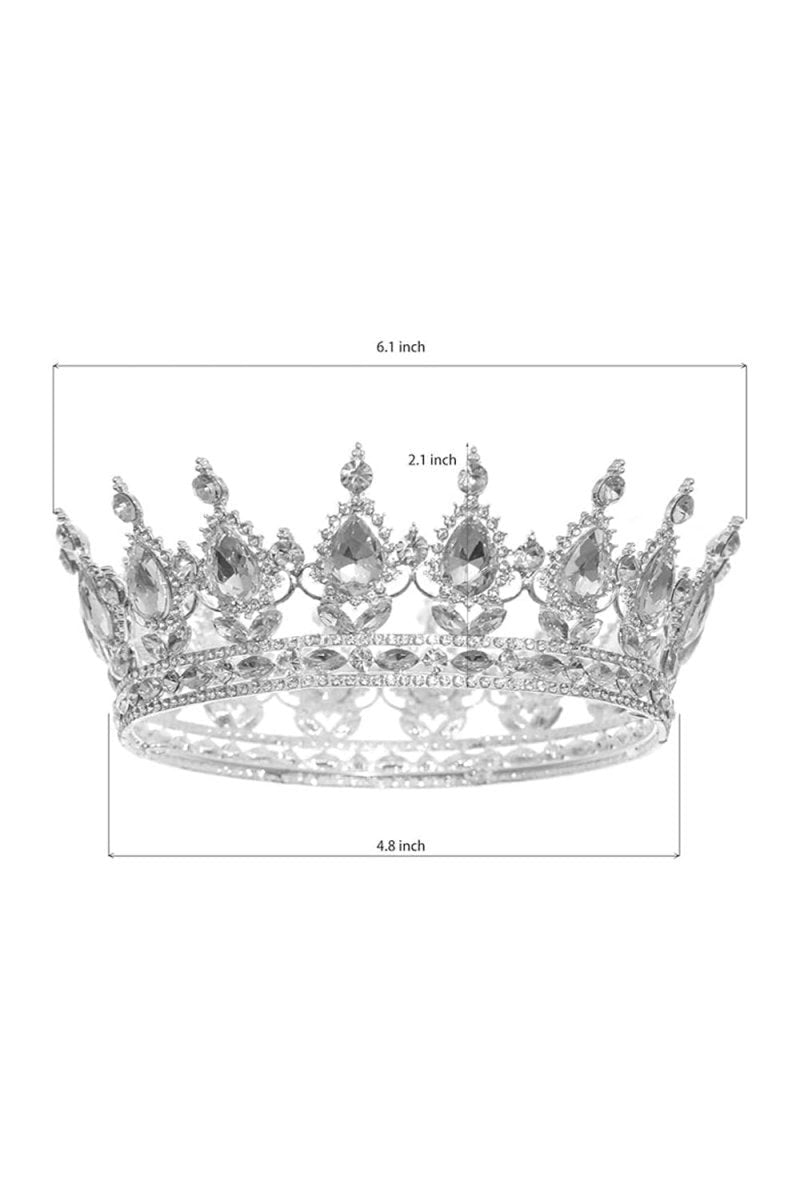 Queen Rhinestone Party Crowns