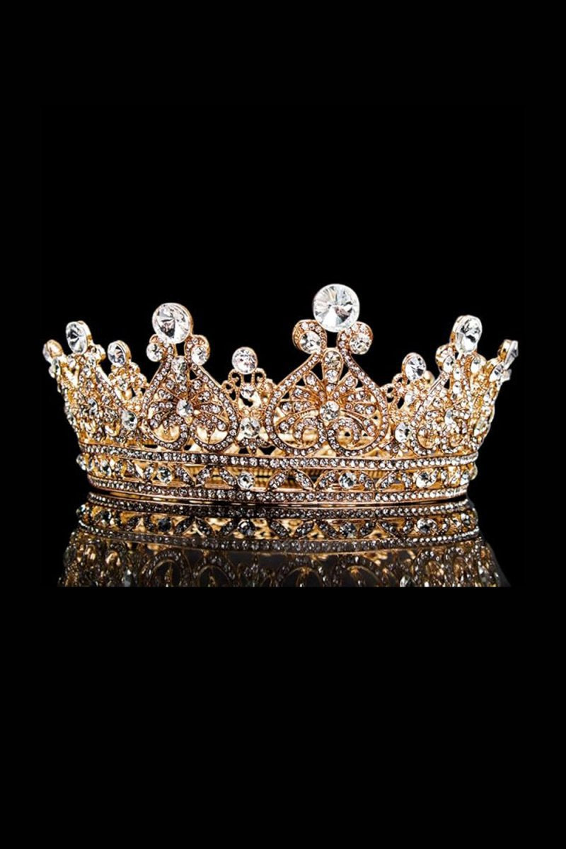 Crystal Full Round Wedding Crown