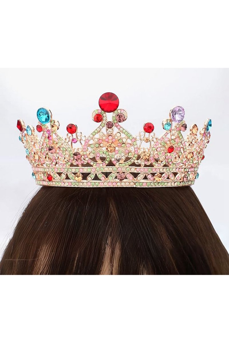 Crystal Full Round Wedding Crown