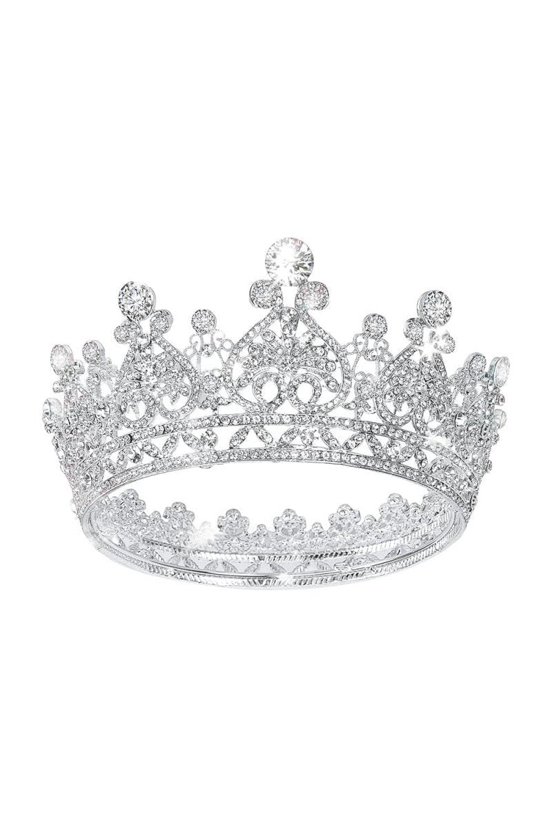 Crystal Full Round Wedding Crown