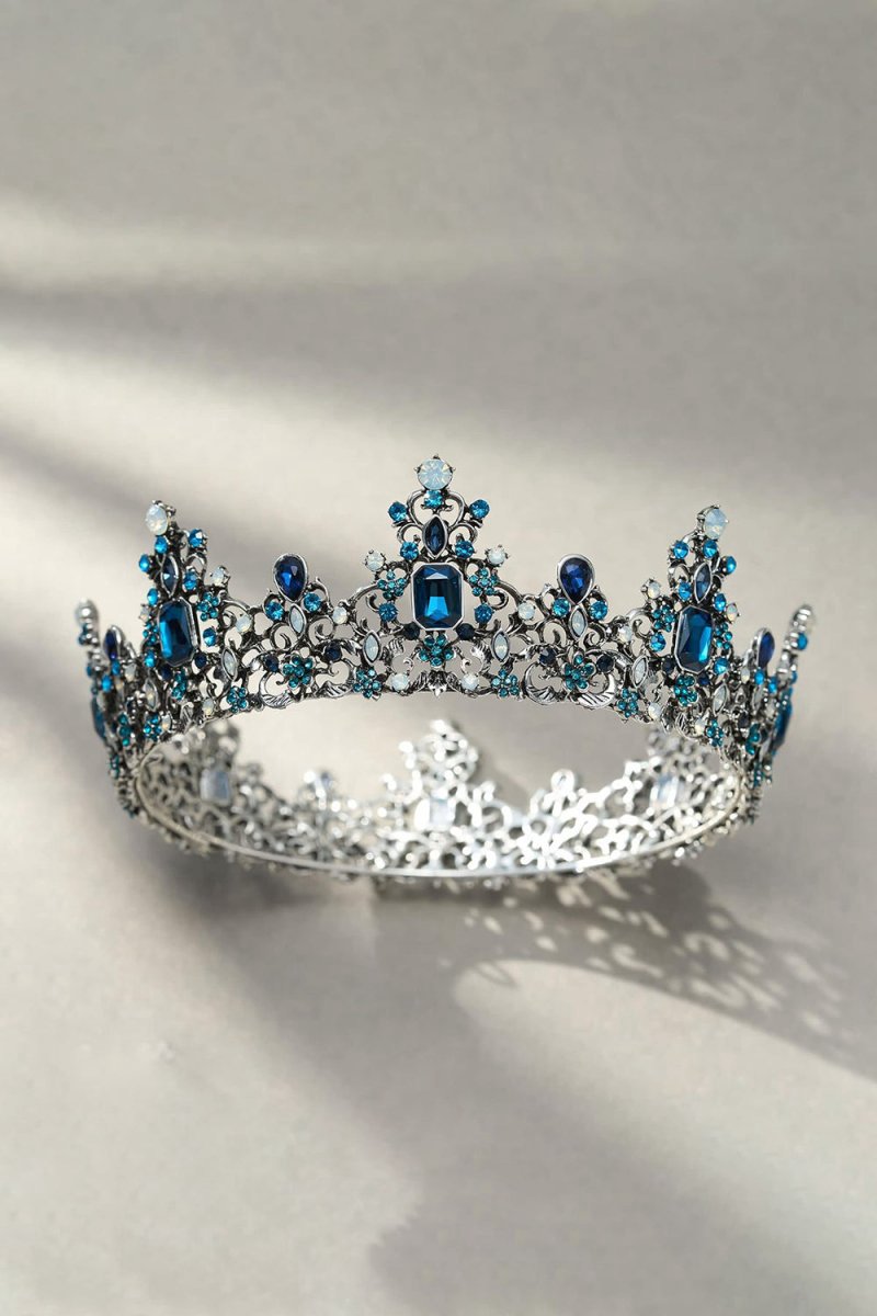 Jeweled Baroque Queen Crown