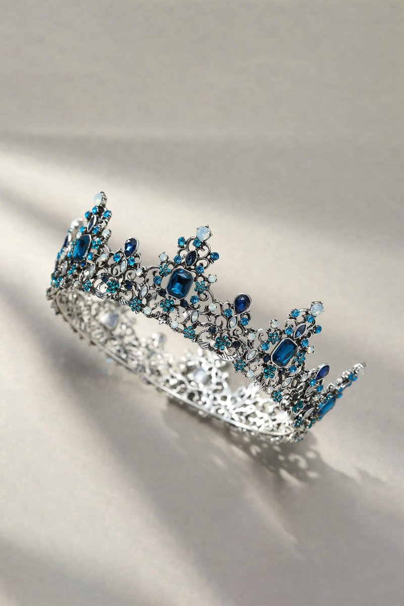 Jeweled Baroque Queen Crown