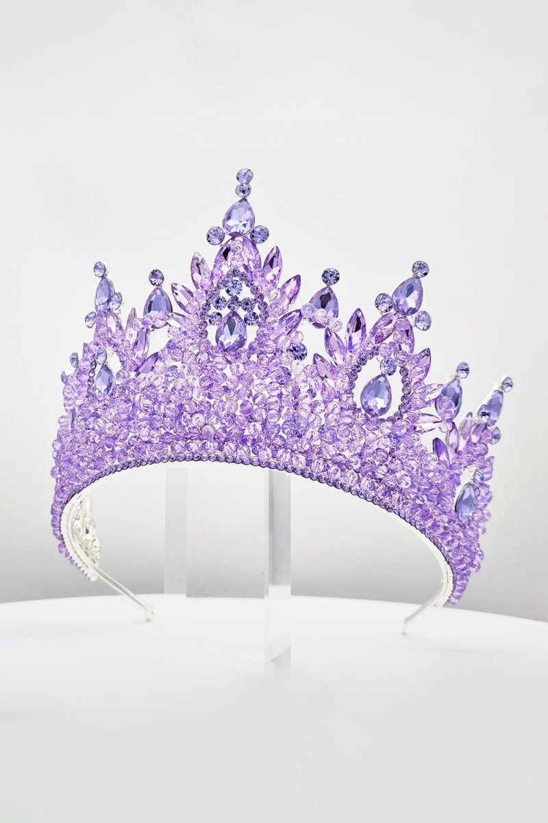 Pink Rhinestone Queen Tiara