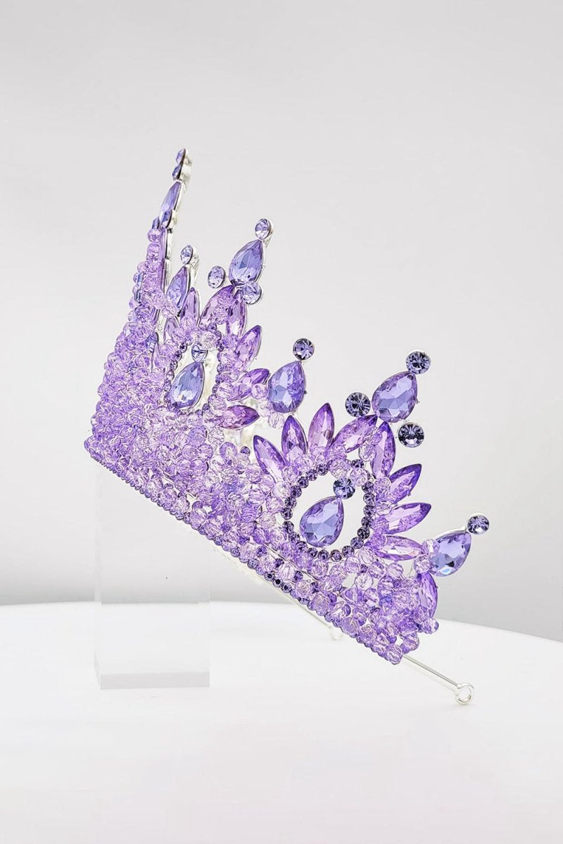 Pink Rhinestone Queen Tiara