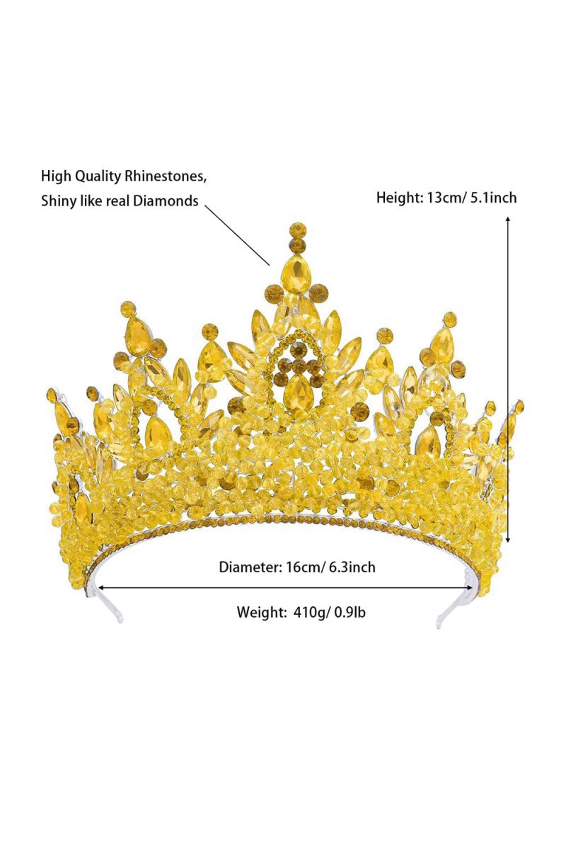 Pink Rhinestone Queen Tiara