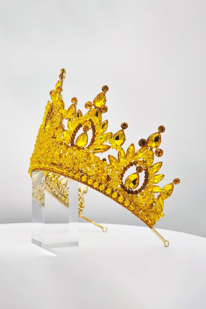 Pink Rhinestone Queen Tiara