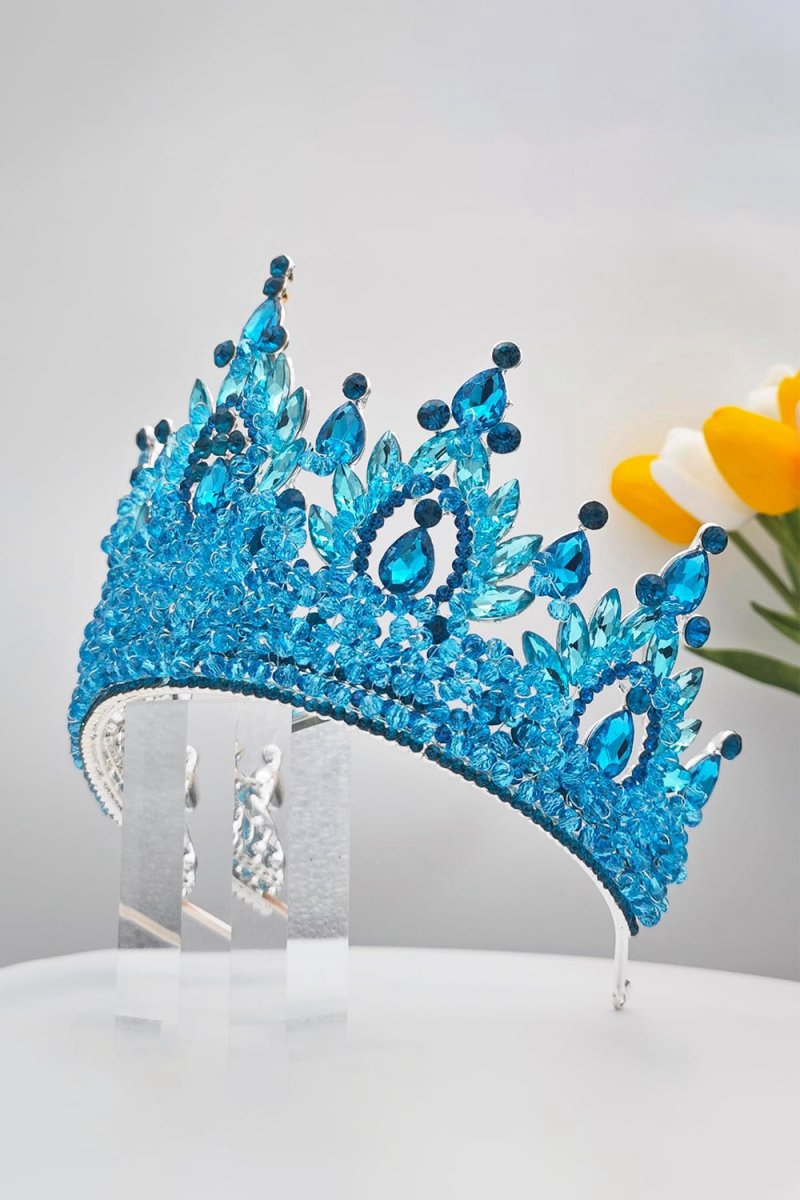Pink Rhinestone Queen Tiara