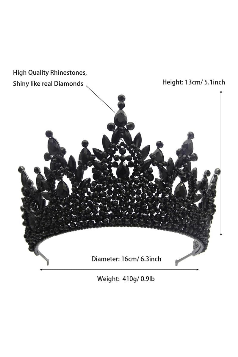 Pink Rhinestone Queen Tiara