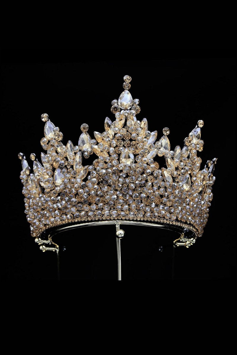 Pink Rhinestone Queen Tiara