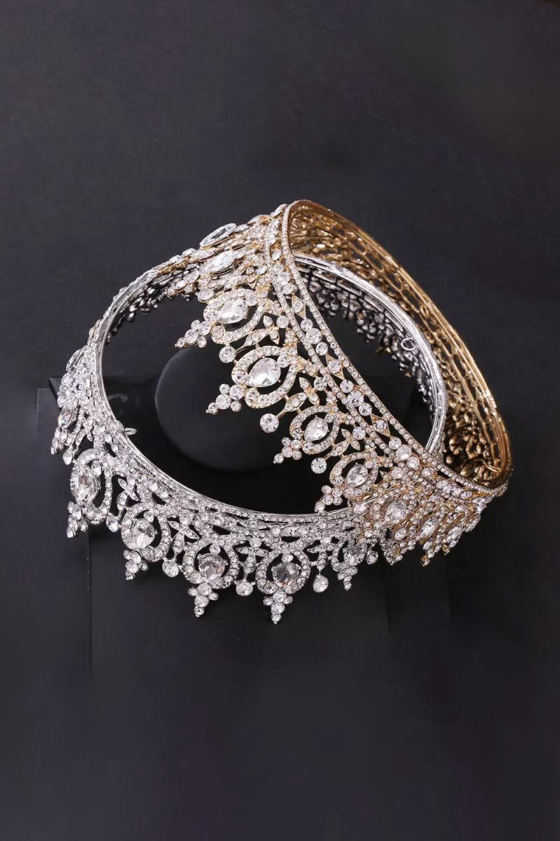 Silver Majestic Vintage Bridal Tiara