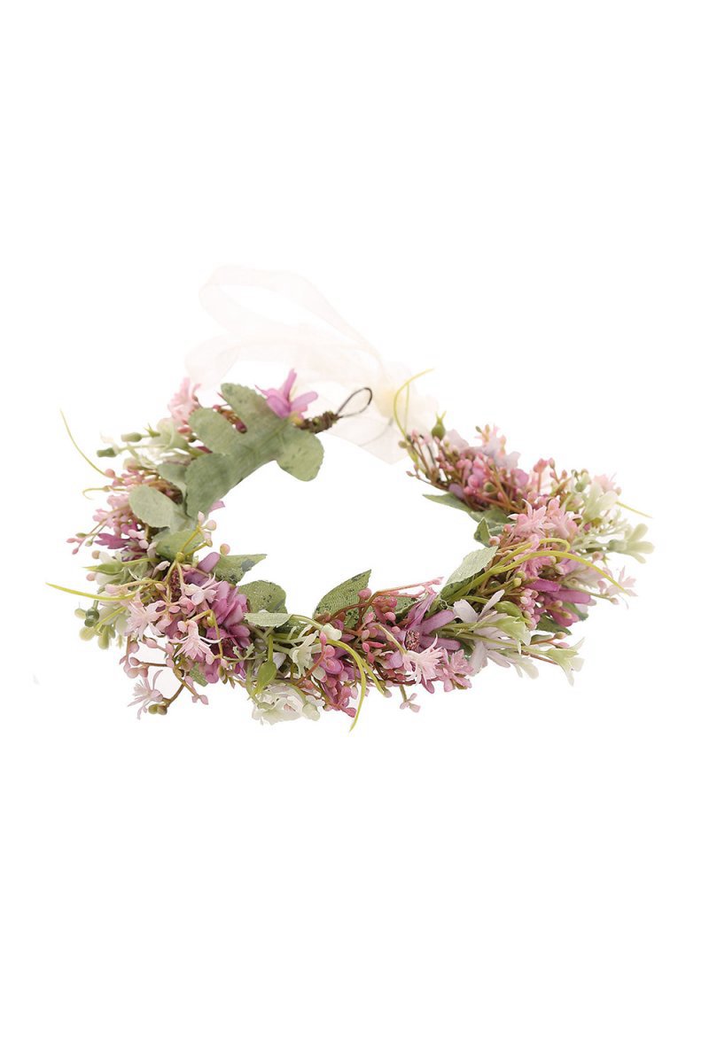 Artificial Silk Daisy Wedding Flower Crown