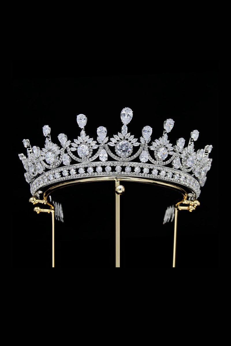 Zircon Wedding Crown
