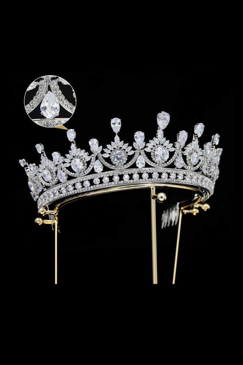 Zircon Wedding Crown