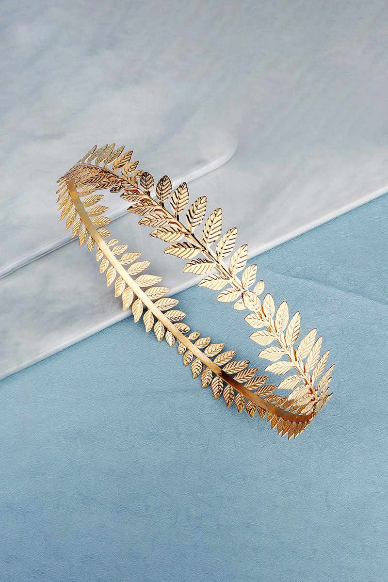 Laurel Wreath Gold Leaf Crown