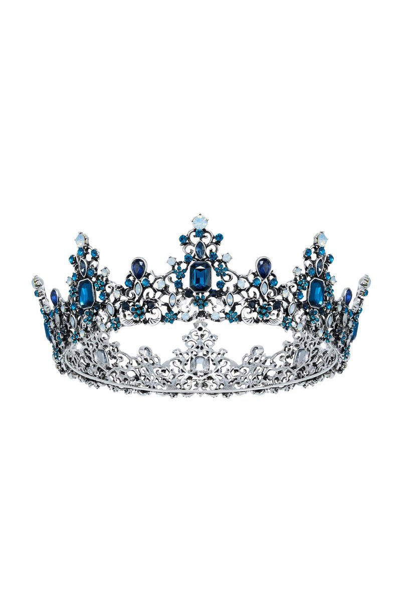 Baroque Colorful Crystal Crown