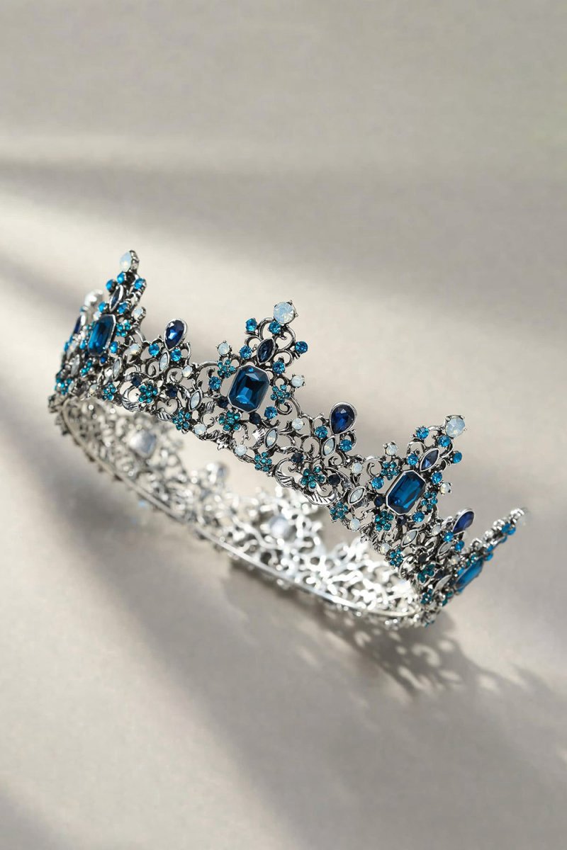 Baroque Colorful Crystal Crown