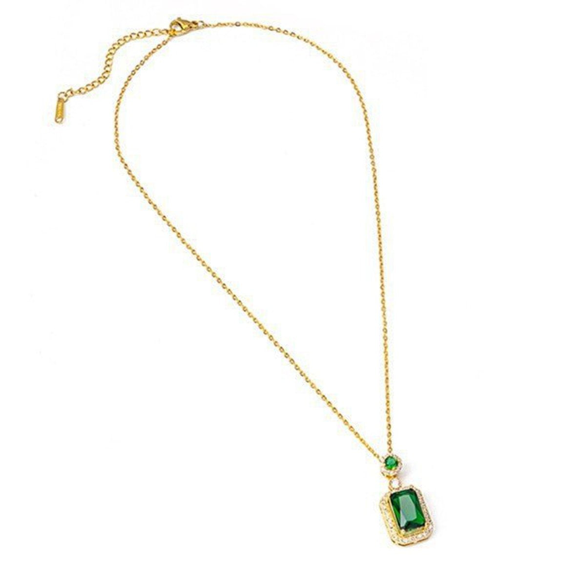 Zircon Pendant Necklace