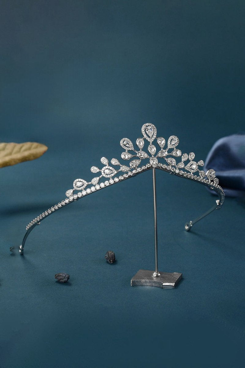 Women's Silver Cubic Zirconia Crowns