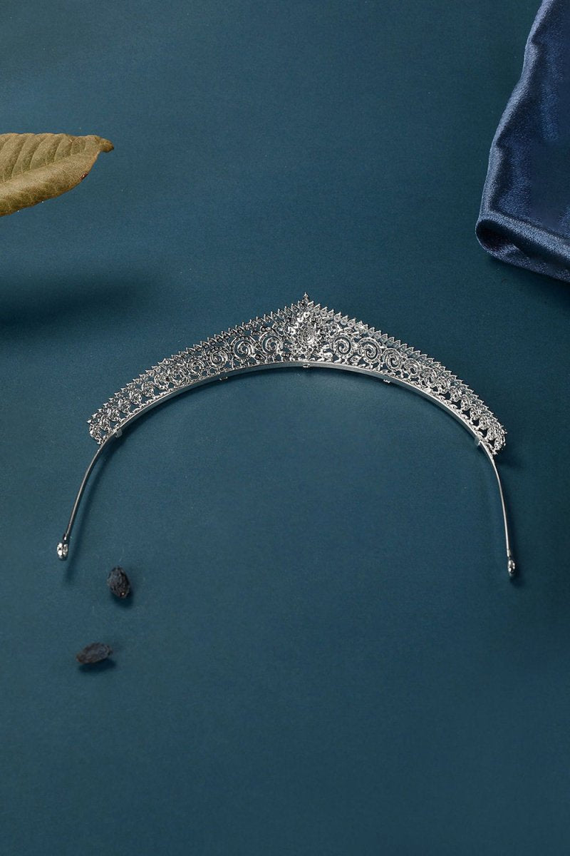 Silver Eternal Zircon Tiara