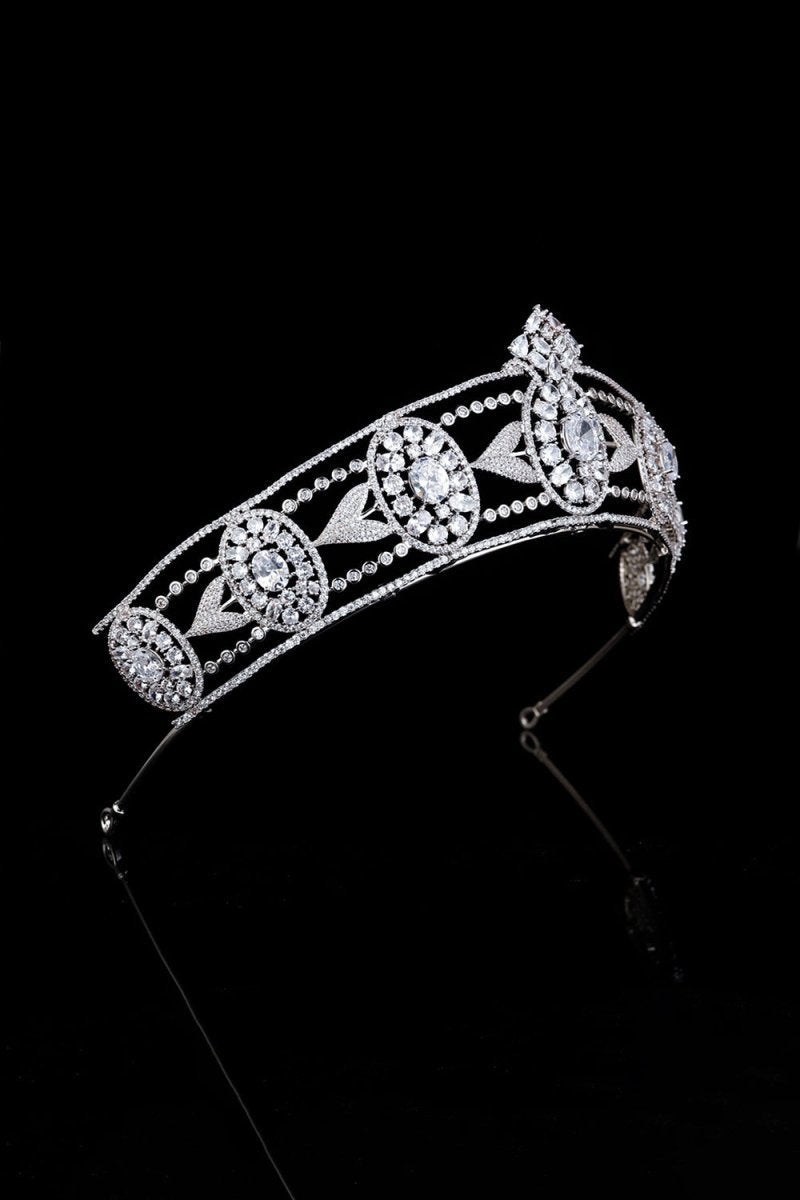 Vintage Copper Zircon Crown