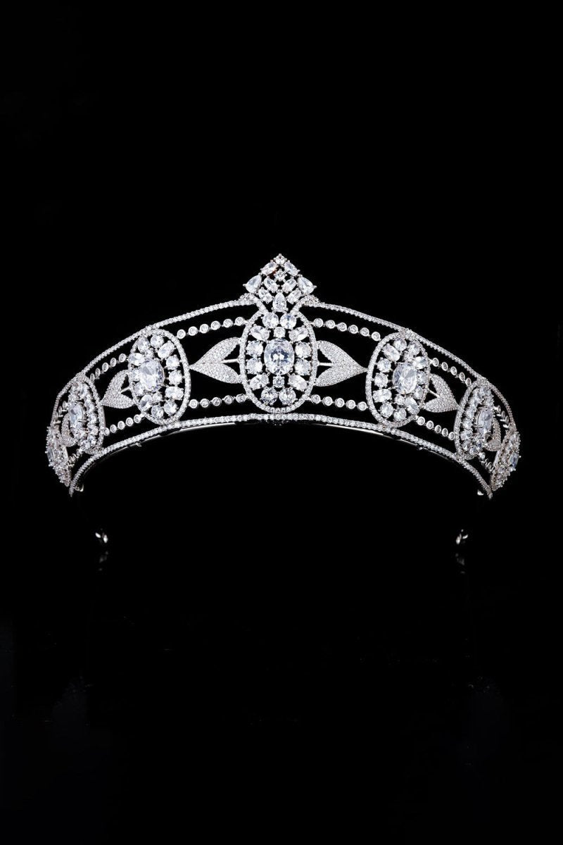 Vintage Copper Zircon Crown