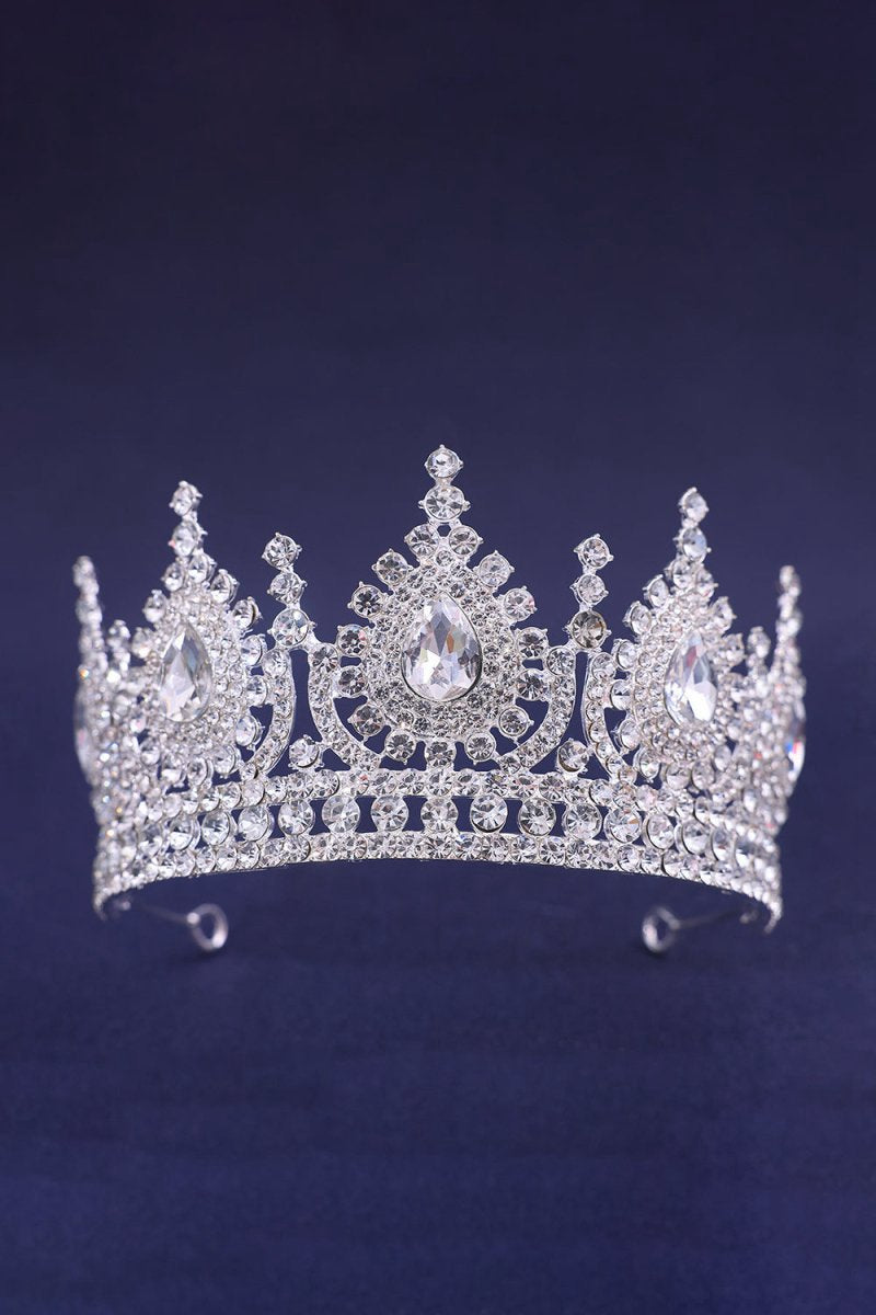 Half Circle Crystal Tiara