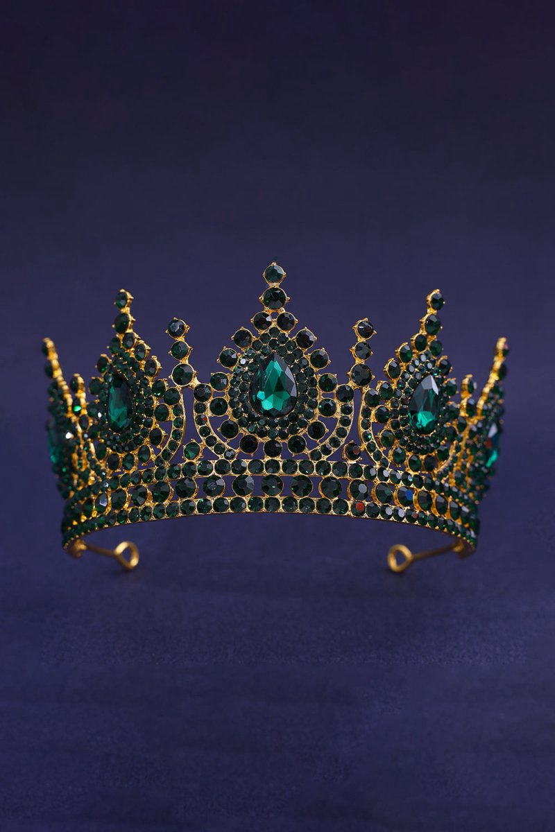 Half Circle Crystal Tiara