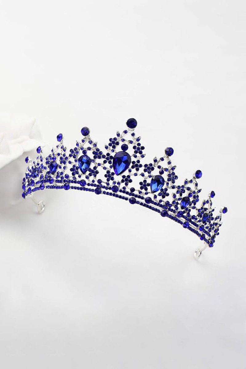 Crystal-Embellished Tiara in Tone