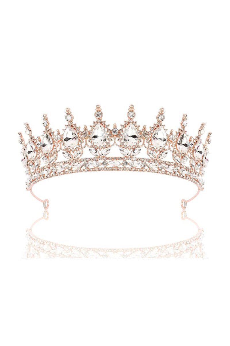 Rose Gold Tiaras and Crowns for Women