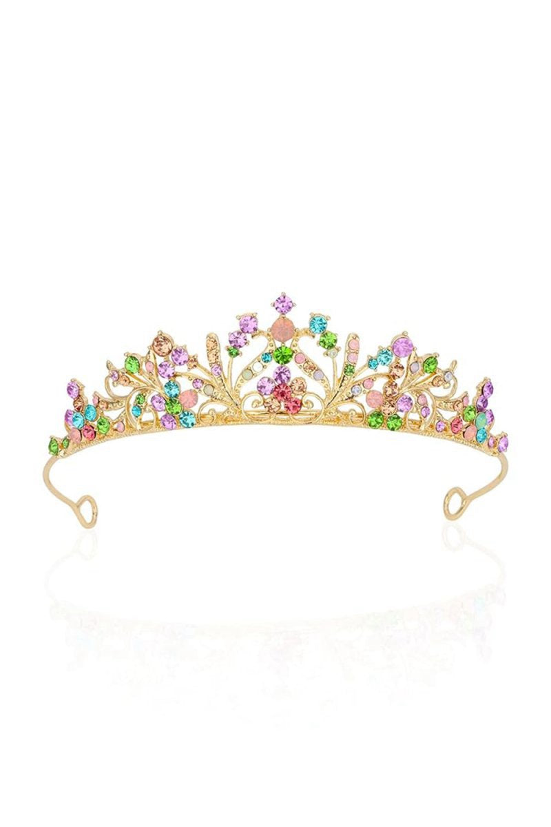 Silver Crystal Crown for Women