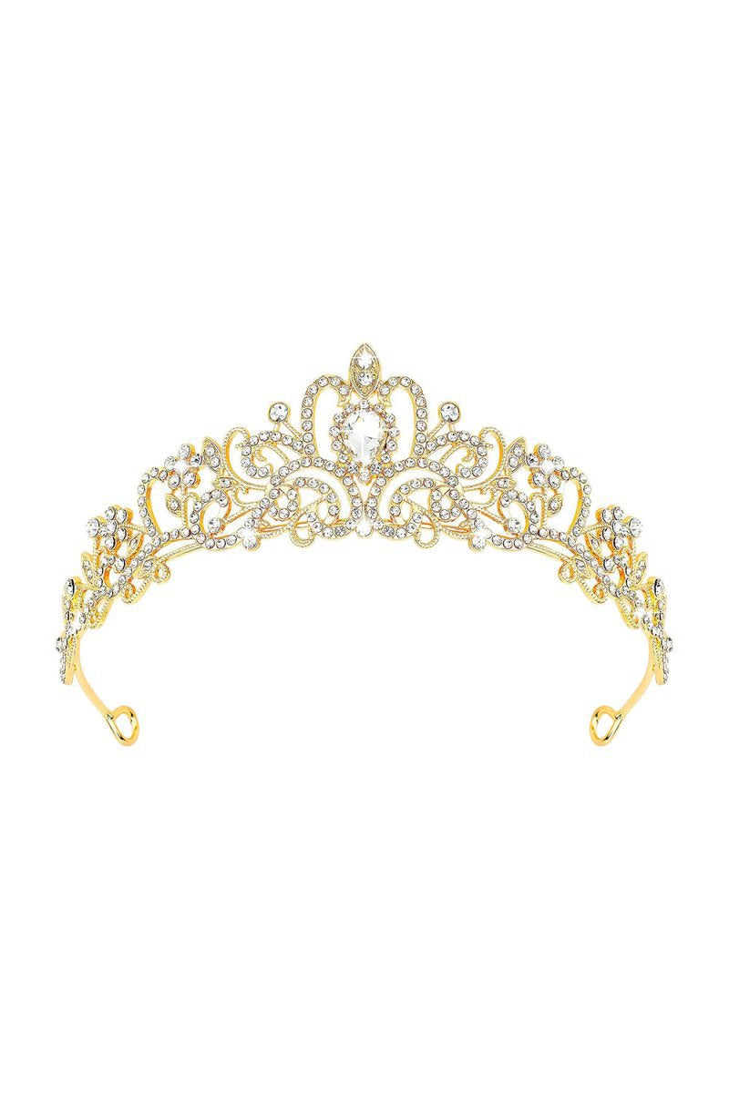 Gold Tiara Crowns for Women